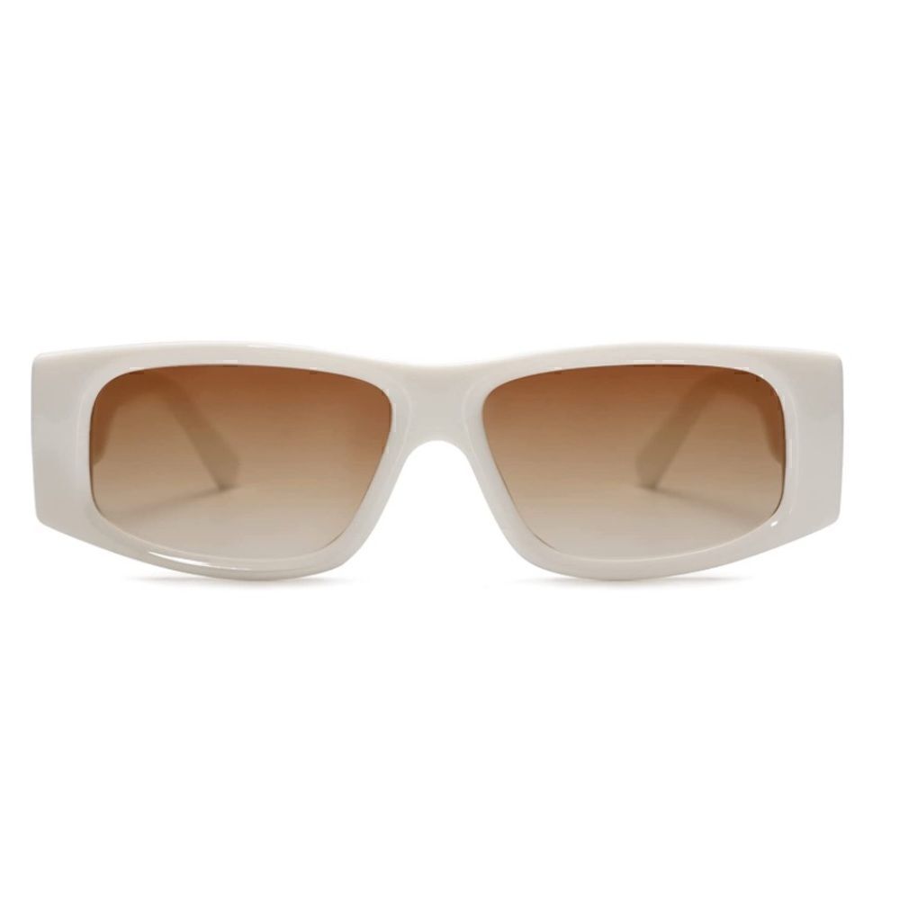 Retro Vintage Rectangular Sunglasses - Picture 3 of 5